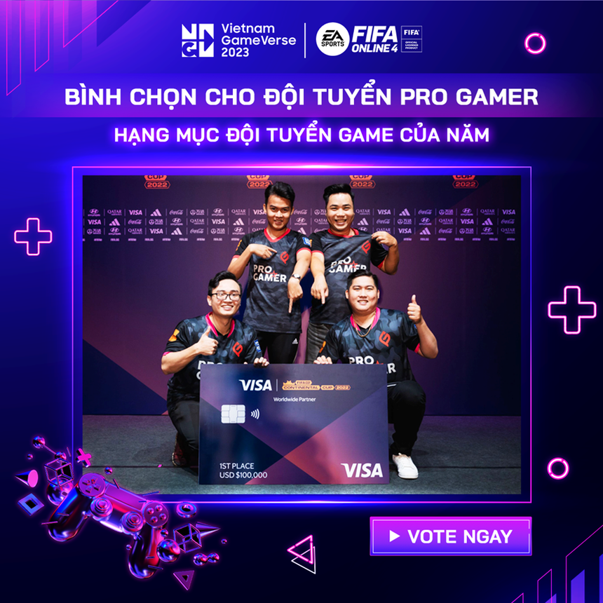 Pro Gamer bảo vệ thành công ngôi vương giải đấu FIFA ONLINE 4 hàng đầu Việt Nam - Ảnh 10. Pro Gamer bảo vệ thành công ngôi vương giải đấu FIFA ONLINE 4 hàng đầu Việt Nam - Ảnh 10.