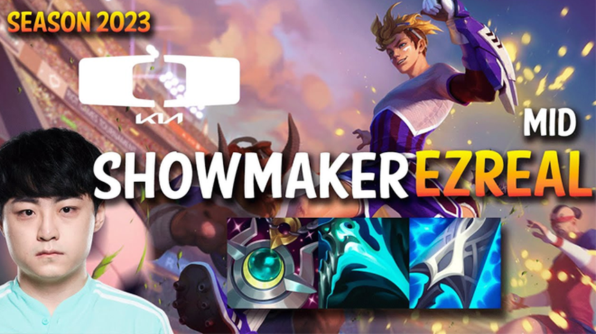 'Khuấy đảo' rank đơn với Ezreal Bùa Nguyệt Thạch siêu dị của tuyển thủ Hàn - Ảnh 2. 'Khuấy đảo' rank đơn với Ezreal Bùa Nguyệt Thạch siêu dị của tuyển thủ Hàn - Ảnh 2.