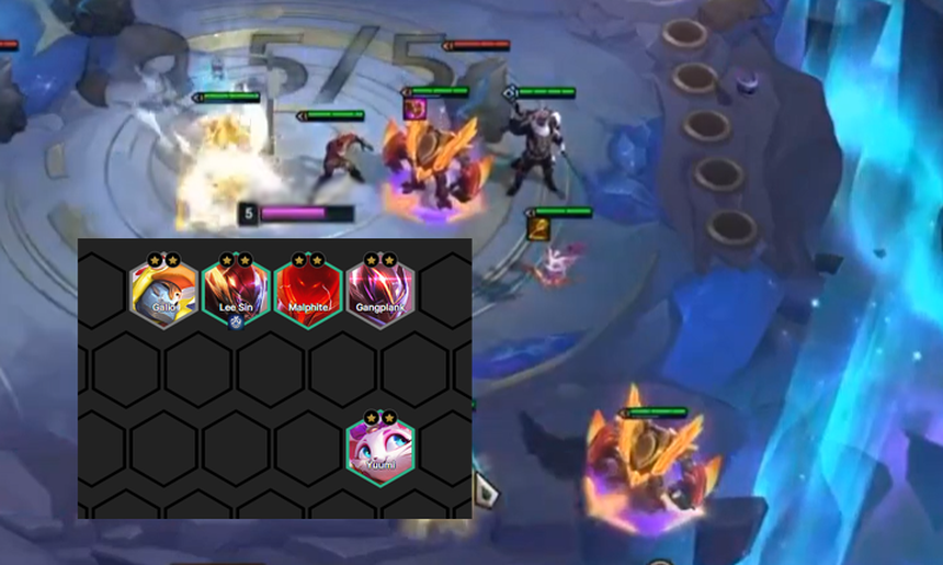 ĐTCL: 'Dậm cả bản đồ' cùng đội hình Malphite chủ lực độc đáo từ cao thủ - Ảnh 2.