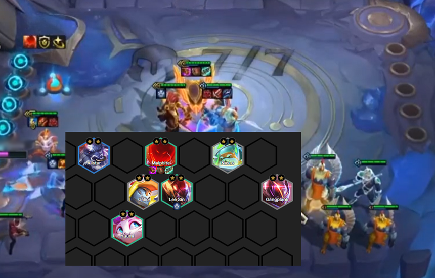 ĐTCL: 'Dậm cả bản đồ' cùng đội hình Malphite chủ lực độc đáo từ cao thủ - Ảnh 3.