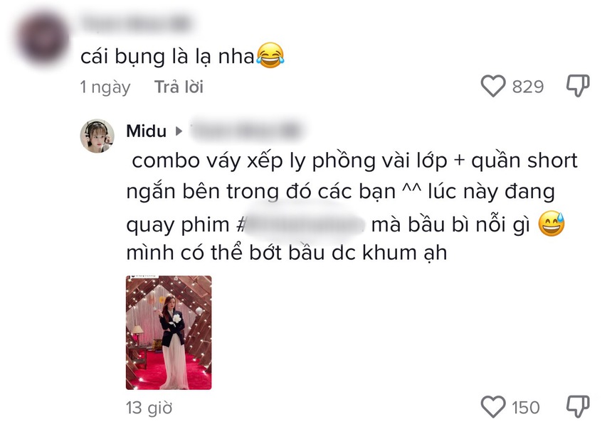 Midu chính thức lên tiếng trước nghi vấn mang bầu vì vòng 2 lùm lùm - Ảnh 2.