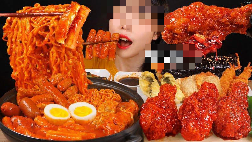 Trào lưu Mukbang – ăn thùng uống đang hot trên thế giới, ai không nên áp dụng - Ảnh 1. Trào lưu Mukbang – ăn thùng uống đang hot trên thế giới, ai không nên áp dụng - Ảnh 1.