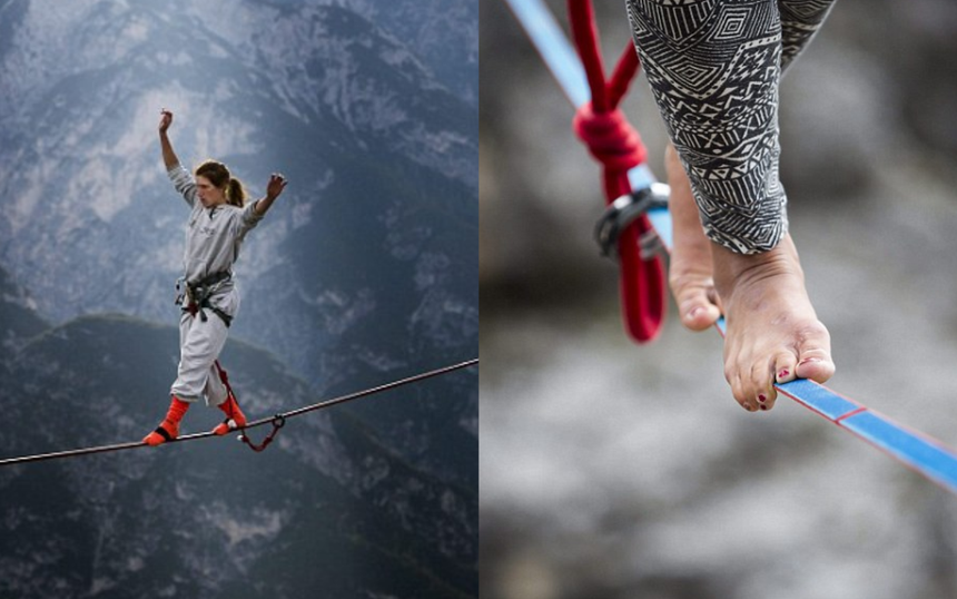 Thót tim với "trend" cheo leo giữa núi: Nằm đọc sách, ăn ngủ ở vực sâu hàng trăm mét, có duy nhất 1 dây an toàn - Ảnh 2. Thót tim với "trend" cheo leo giữa núi: Nằm đọc sách, ăn ngủ ở vực sâu hàng trăm mét, có duy nhất 1 dây an toàn - Ảnh 2.
