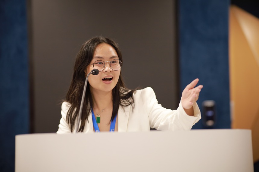 Ghé thăm hội nghị mô phỏng Liên hợp quốc 2023: Các bạn trẻ bây giờ giỏi quá! - Ảnh 8. Ghé thăm hội nghị mô phỏng Liên hợp quốc 2023: Các bạn trẻ bây giờ giỏi quá! - Ảnh 8.