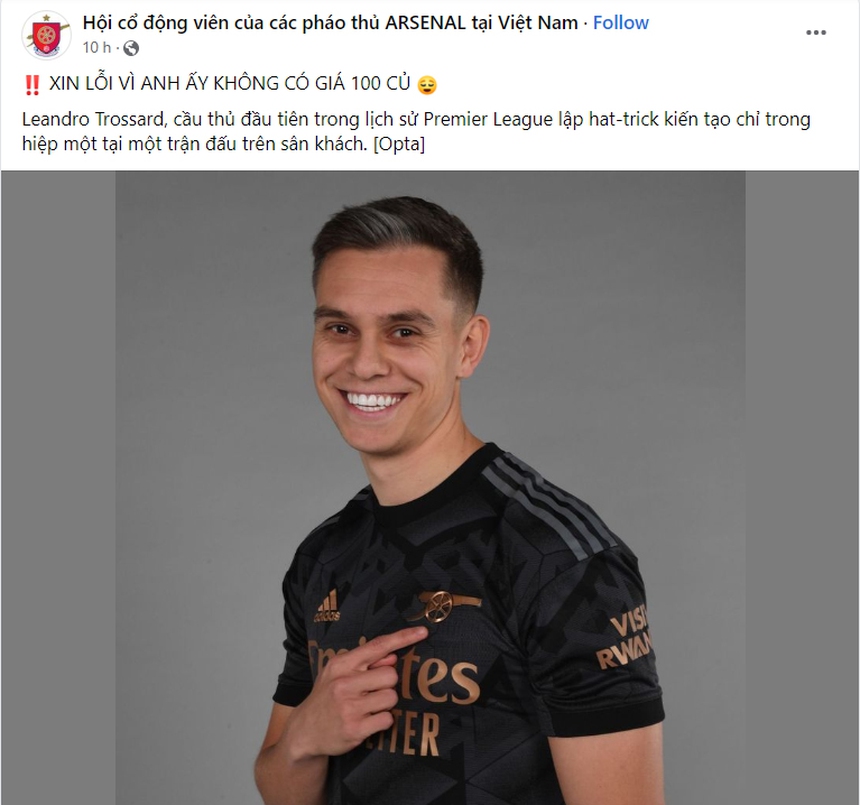 Trossard tỏa sáng, fan Arsenal ngay lập tức khịa MU - Ảnh 2.