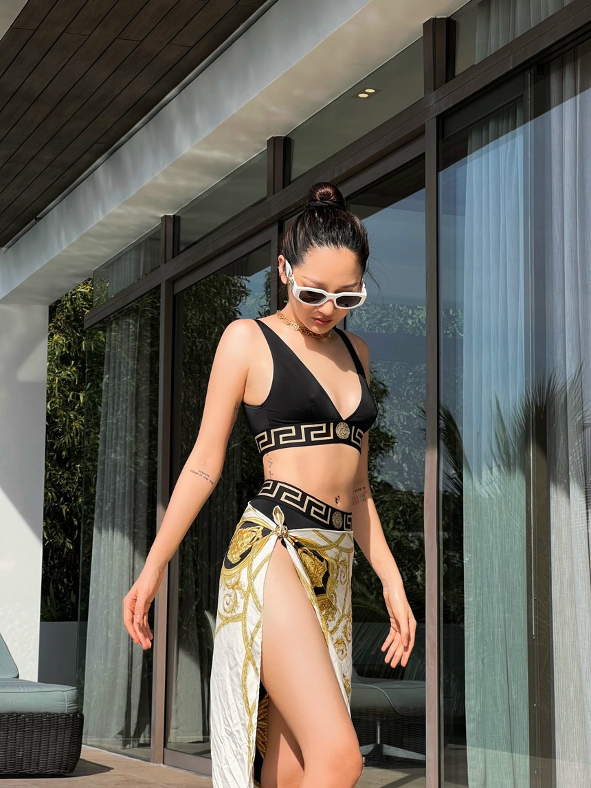 Bảo Anh khoe trọn vòng 2, lần đầu lộ diện hậu rộ ảnh khóa môi vũ công kém tuổi và vướng nghi vấn mang thai? - Ảnh 4.