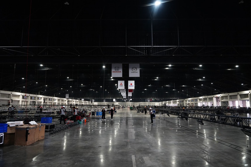 Triển lãm Bangkok Motor Show nhá hàng khu vực diễn ra sự kiện, rộng gần bằng sân Mỹ Đình - Ảnh 2.