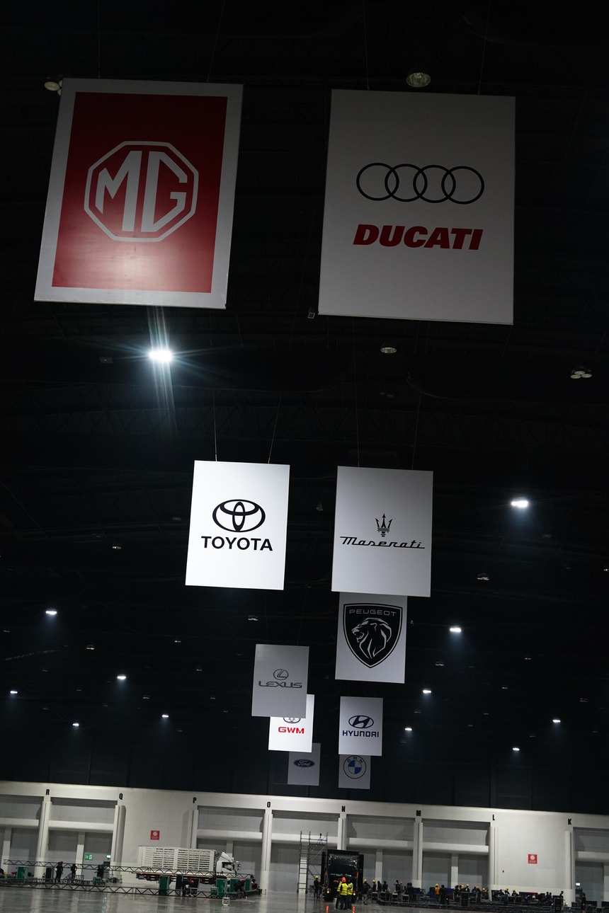 Triển lãm Bangkok Motor Show nhá hàng khu vực diễn ra sự kiện, rộng gần bằng sân Mỹ Đình - Ảnh 3.