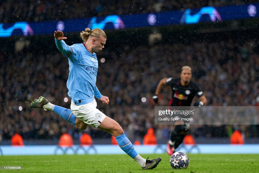 'Siêu nhân' Haaland ghi một mạch 5 bàn thắng, Man City hùng dũng đi tiếp tại Champions League - Ảnh 1.