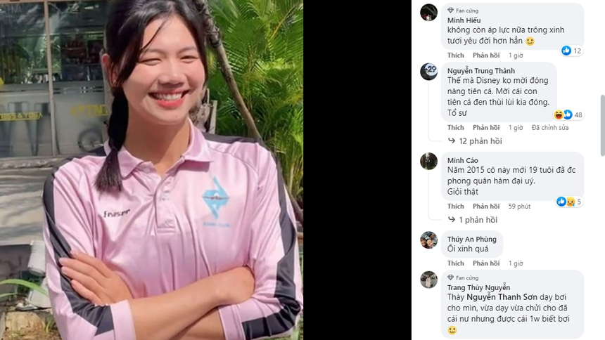 Ánh Viên trở thành idol Tik Tok khi làm cô giáo dạy bơi, nhan sắc khiến tất cả phải trầm trồ - Ảnh 3.