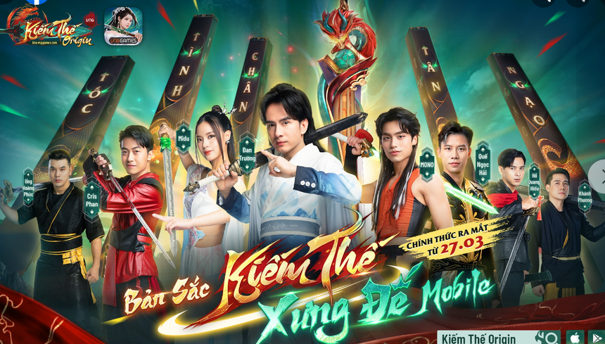 Cầu thủ Quế Ngọc Hải cực điển trai trong tạo hình vương giả của TVC Kiếm Thế Origin, tựa game sẽ ra mắt vào 27/3 tới - Ảnh 4. Cầu thủ Quế Ngọc Hải cực điển trai trong tạo hình vương giả của TVC Kiếm Thế Origin, tựa game sẽ ra mắt vào 27/3 tới - Ảnh 4.