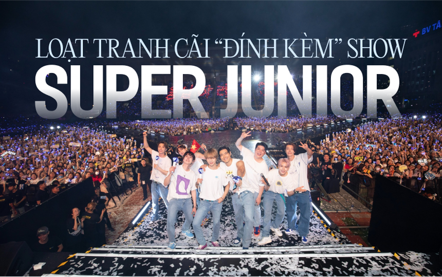 Super Junior về Việt Nam "đính kèm" loạt tranh cãi: Công tác tổ chức kém, ồn ào YouTuber cho đến khách sạn phải xin lỗi! - Ảnh 1. Super Junior về Việt Nam "đính kèm" loạt tranh cãi: Công tác tổ chức kém, ồn ào YouTuber cho đến khách sạn phải xin lỗi! - Ảnh 1.