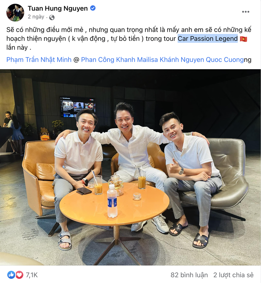 Tuấn Hưng tiết lộ hành trình siêu xe lớn nhất Việt Nam sẽ trở lại, Minh ‘Nhựa’, Nguyễn Quốc Cường cùng tham gia - Ảnh 2.