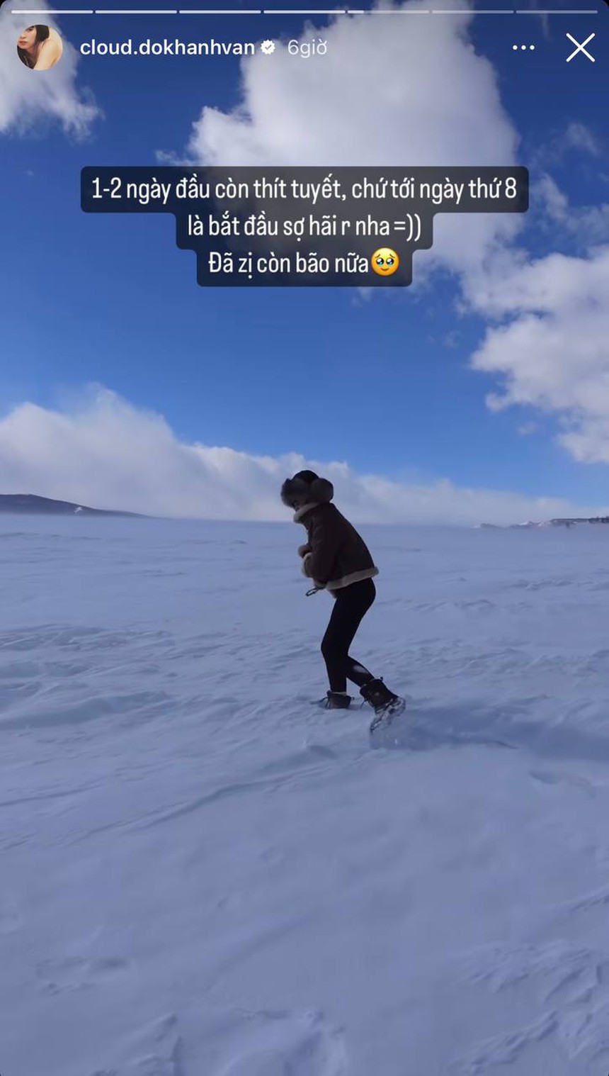 Hội chị em Sao Nhập Ngũ “đóng băng lông mi”, lạnh run rẩy khi du lịch sang tận Mông Cổ  - Ảnh 6.