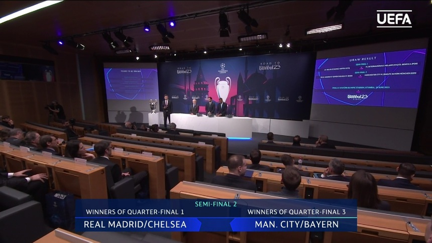 Kết quả bốc thăm tứ kết Cúp C1: Man City gặp 'Hùm', Real Madrid tái đấu Chelsea - Ảnh 4.