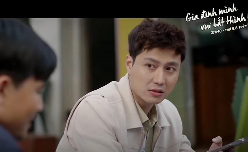 'Gia đình mình vui bất thình lình' tập 4: Trâm Anh trách Hà, Thành ví vợ như 'động vật hoang dã' - Ảnh 11. 'Gia đình mình vui bất thình lình' tập 4: Trâm Anh trách Hà, Thành ví vợ như 'động vật hoang dã' - Ảnh 11.