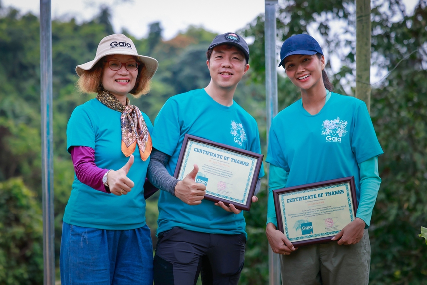 Hoa hậu H'Hen Niê trồng 1ha rừng đầu tiên, thực hiện lời hứa kỷ niệm 05 năm đăng quang - Ảnh 1.