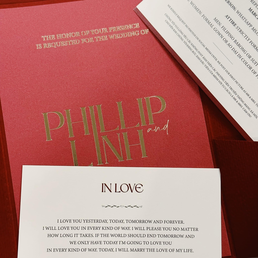 Hé lộ loạt quy định nghiêm ngặt trong đám cưới Linh Rin - Phillip Nguyễn - Ảnh 2.