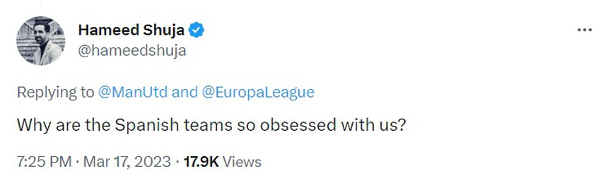 CĐV MU ca thán vì 'Quỷ đỏ' phải đá Ngoại hạng Anh và La Liga cùng lúc - Ảnh 3.