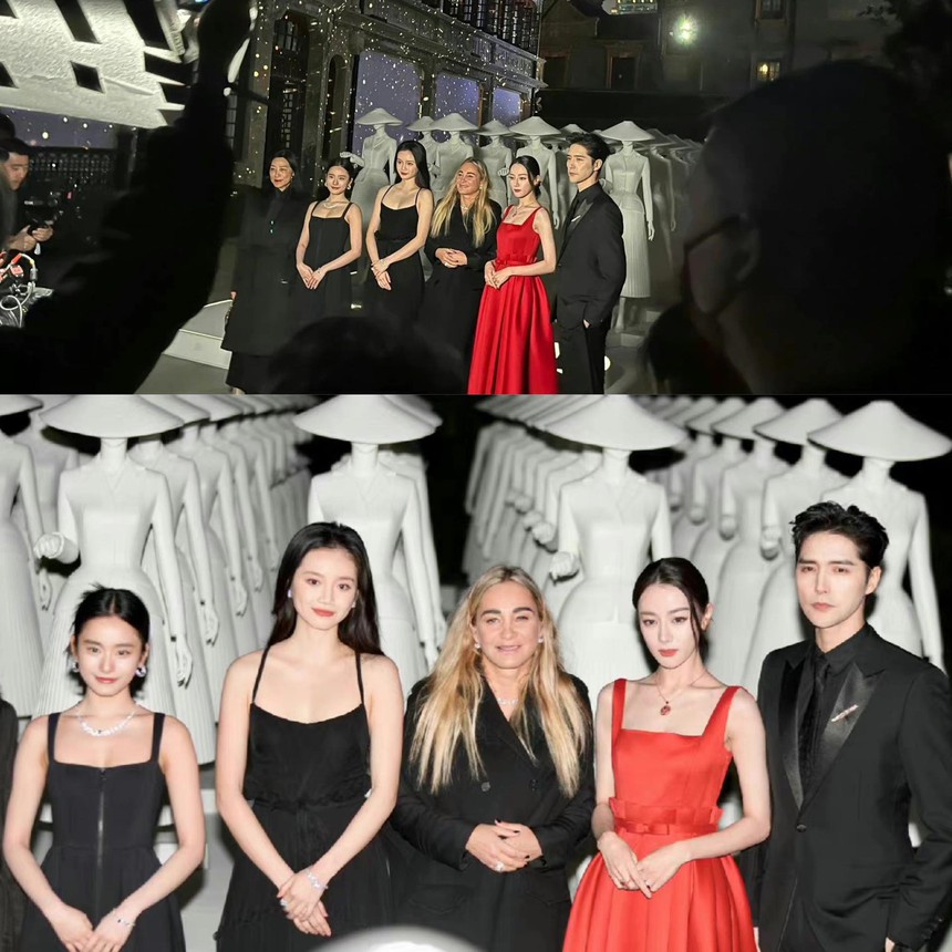 Địch Lệ Nhiệt Ba nhận đặc ân của Dior, khiến quan khách lập tức cosplay vì quá đẹp - Ảnh 3.