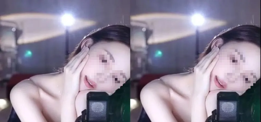 Dí mặt vào camera để fan ngắm nhan sắc, nữ streamer ngượng chín mặt khi bị chiếc áo quây ‘phản bội’ - Ảnh 1.