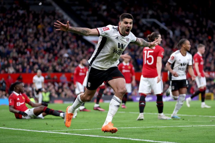 Bruno Fernandes lập cú đúp, MU nhọc nhằn vượt qua Fulham để vào bán kết cúp FA - Ảnh 1.