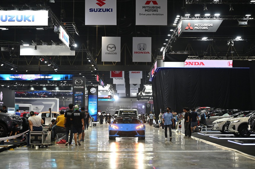 Video hot cập nhật: Bay 1 vòng Triển lãm ô tô Bangkok 2023, hàng trăm xe đã sẵn sàng khai hội lớn bậc nhất ĐNÁ - Ảnh 3.
