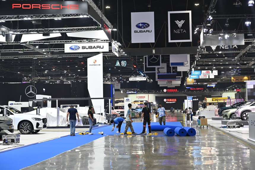 Video hot cập nhật: Bay 1 vòng Triển lãm ô tô Bangkok 2023, hàng trăm xe đã sẵn sàng khai hội lớn bậc nhất ĐNÁ - Ảnh 13.