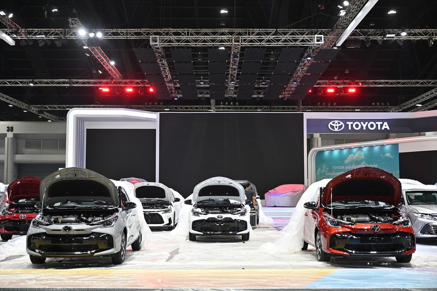 Video hot cập nhật: Bay 1 vòng Triển lãm ô tô Bangkok 2023, hàng trăm xe đã sẵn sàng khai hội lớn bậc nhất ĐNÁ - Ảnh 8.