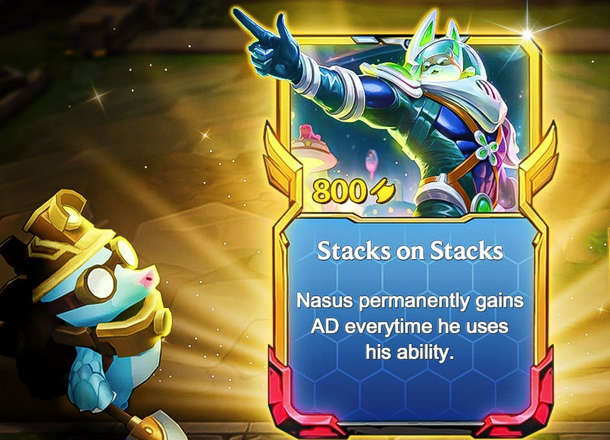 ĐTCL: Học hỏi lối chơi Nasus 'gánh cả thế giới' từ cao thủ - Ảnh 1.