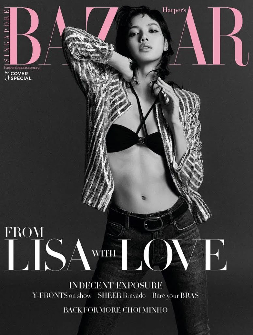 Lisa Blackpink khiêm tốn nói về bản thân trên tạp chí Harper's Bazaar - Ảnh 5. Lisa Blackpink khiêm tốn nói về bản thân trên tạp chí Harper's Bazaar - Ảnh 5.