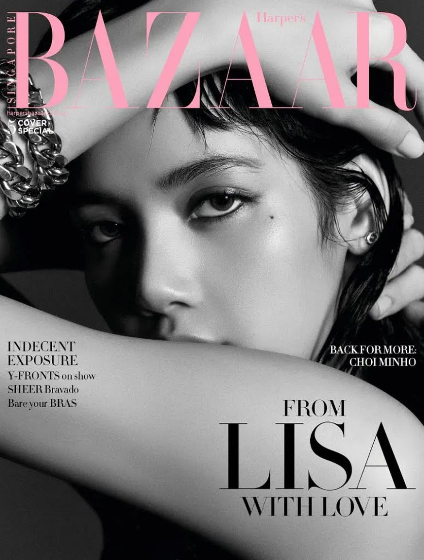 Lisa Blackpink khiêm tốn nói về bản thân trên tạp chí Harper's Bazaar - Ảnh 8. Lisa Blackpink khiêm tốn nói về bản thân trên tạp chí Harper's Bazaar - Ảnh 8.