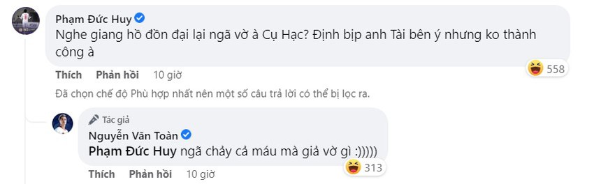 Bị Đức Huy trêu chọc sau trận ra mắt ở K-League 2, Văn Toàn thốt lên: 'Ngã chảy cả máu mà' - Ảnh 4.