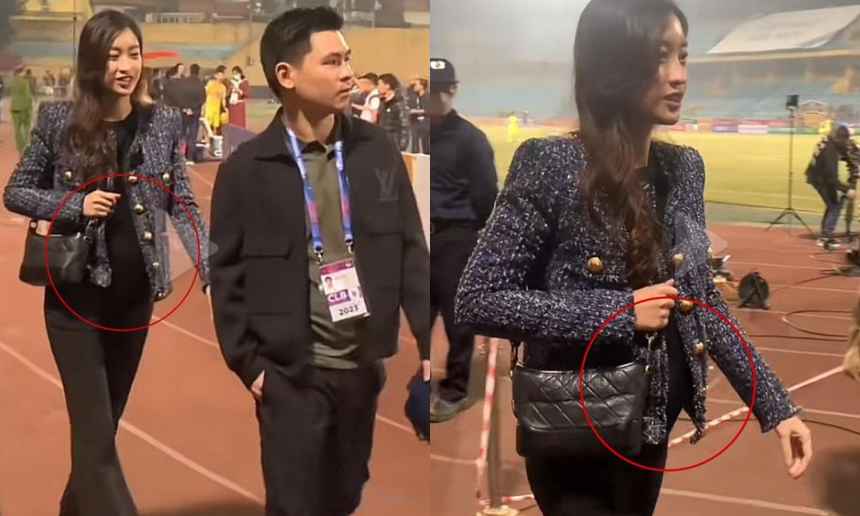 Đỗ Mỹ Linh liên tục xuất hiện với vòng hai lùm lùm, 1 chi tiết khiến netizen nghi nàng hậu mang thai con đầu lòng - Ảnh 2. Đỗ Mỹ Linh liên tục xuất hiện với vòng hai lùm lùm, 1 chi tiết khiến netizen nghi nàng hậu mang thai con đầu lòng - Ảnh 2.