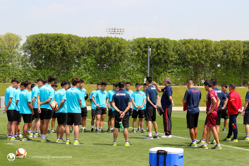 Cận cảnh sân tập của U23 Việt Nam, cũng là nơi Messi ăn tập và đăng quang World Cup 2022 - Ảnh 14.