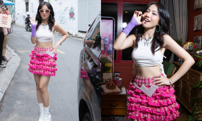 Độc - lạ Vbiz: Một nữ ca sĩ lên tiếng trước clip nghi vấn hốt hoảng bỏ chạy do bị bò rượt  - Ảnh 2.