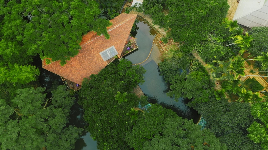 Người đàn ông “biến” mảnh đất 10.000m2 thành nhà vườn đậm chất cổ xưa: Đại gia đình quây quần, có cả không gian cho vợ cũ - Ảnh 2. Người đàn ông “biến” mảnh đất 10.000m2 thành nhà vườn đậm chất cổ xưa: Đại gia đình quây quần, có cả không gian cho vợ cũ - Ảnh 2.