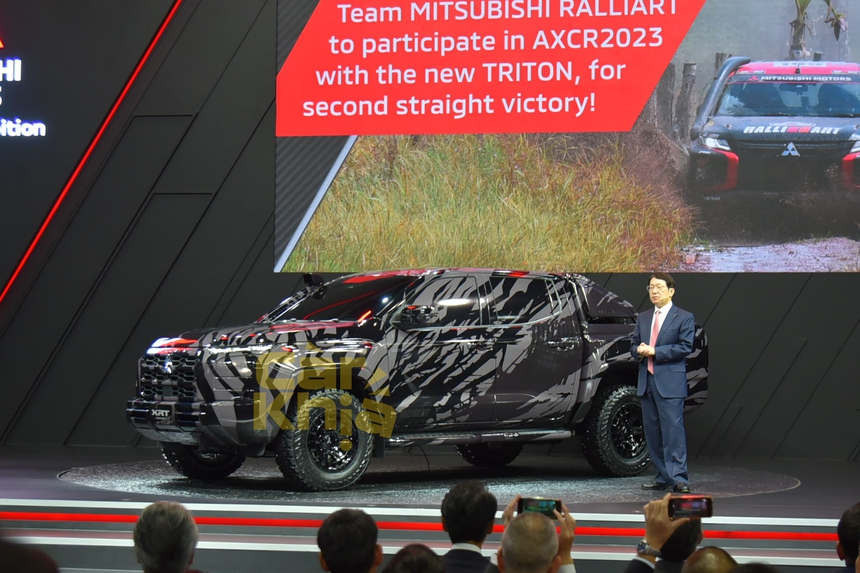 Ra mắt Mitsubishi XRT Concept - Bản xem trước của Triton thế hệ mới: Đẹp và ngầu hơn hẳn, sản xuất trước T3/2024 - Ảnh 3.