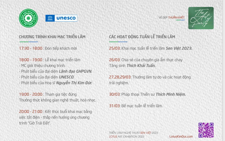 Họa sĩ Kim Đức sốt mạng với bài chia sẻ hơn 1 triệu like tiếp tục gây chú ý với triển lãm "Vẻ đẹp thuần khiết" - Ảnh 2.