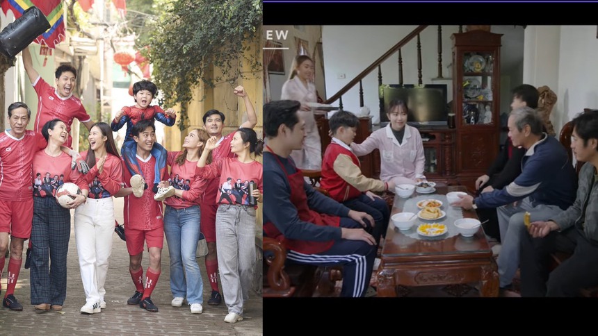 Khán giả thích thú 'soi' điểm chung của 'Gia đình mình vui bất thình lình' và 'Dưới bóng cây hạnh phúc': Cùng là tam nam nhưng 'lạ lắm' - Ảnh 10.