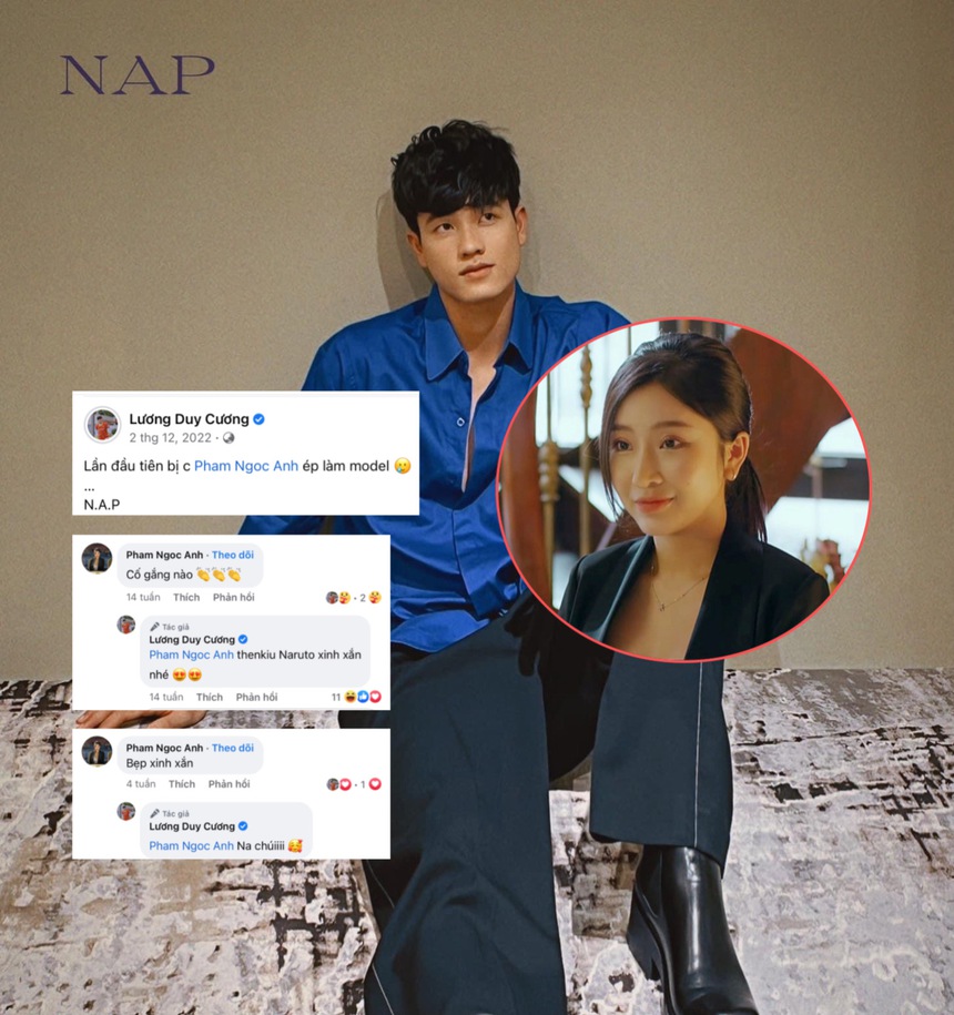 Cầu thủ U23 Việt Nam nói chuyện thân mật, làm mẫu ảnh riêng cho 'người thứ 3' Minh Anh trong 'Đừng nói khi yêu' - Ảnh 2.