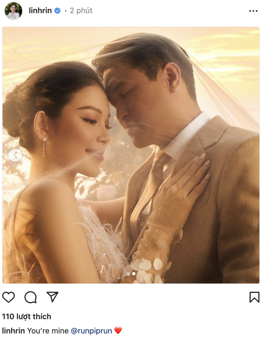 Đám cưới Linh Rin - Phillip Nguyễn: Cô dâu khẳng định chủ quyền ngay sau hôn lễ,  - Ảnh 3.