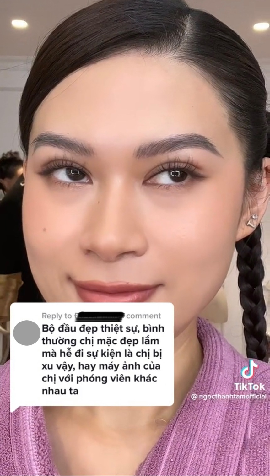 Phản ứng của ái nữ nhà đại gia thủy sản khi bị hỏi: Có đóng góp gì không mà lướt đâu cũng thấy mặt? - Ảnh 4. Phản ứng của ái nữ nhà đại gia thủy sản khi bị hỏi: Có đóng góp gì không mà lướt đâu cũng thấy mặt? - Ảnh 4.