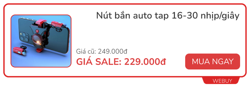 “Chiến” game trên điện thoại đã hơn với loạt phụ kiện đang sale đậm, món rẻ nhất chỉ 26.000đ - Ảnh 2.