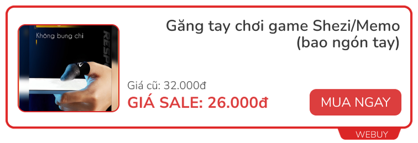 “Chiến” game trên điện thoại đã hơn với loạt phụ kiện đang sale đậm, món rẻ nhất chỉ 26.000đ - Ảnh 4.