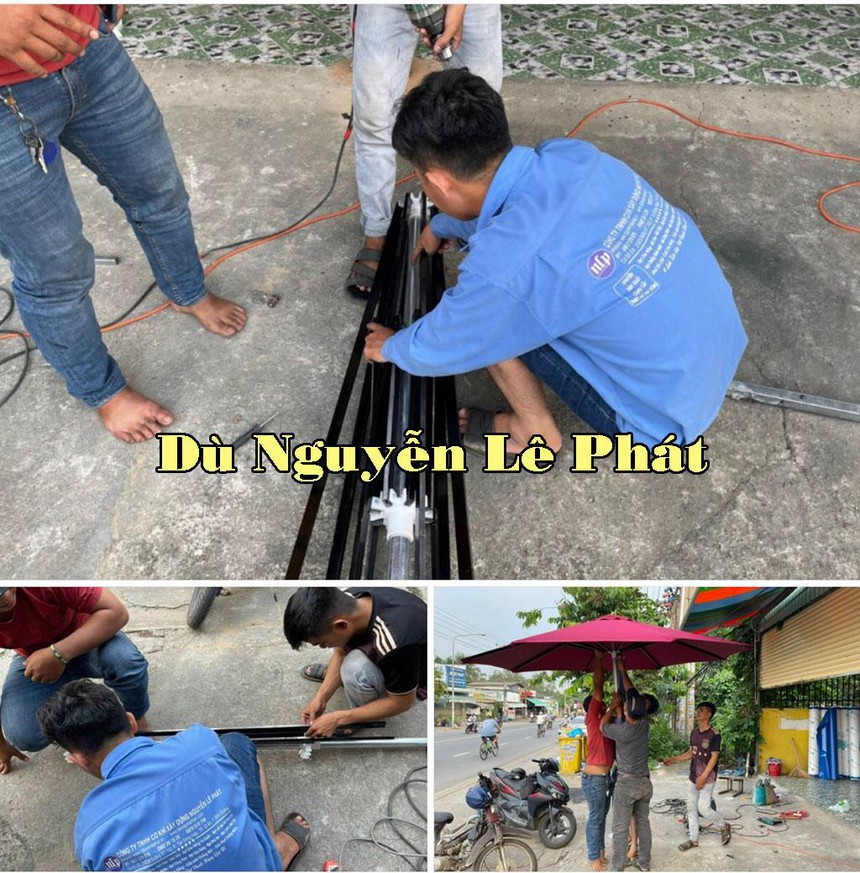 Bạt Nguyễn Lê Phát - Cung cấp ô dù che nắng mưa ngoài trời quán cafe giá rẻ Đà Lạt, Lâm Đồng, Bảo Lộc - Ảnh 2. Bạt Nguyễn Lê Phát - Cung cấp ô dù che nắng mưa ngoài trời quán cafe giá rẻ Đà Lạt, Lâm Đồng, Bảo Lộc - Ảnh 2.