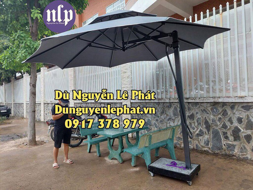 Bạt Nguyễn Lê Phát - Cung cấp ô dù che nắng mưa ngoài trời quán cafe giá rẻ Đà Lạt, Lâm Đồng, Bảo Lộc - Ảnh 3. Bạt Nguyễn Lê Phát - Cung cấp ô dù che nắng mưa ngoài trời quán cafe giá rẻ Đà Lạt, Lâm Đồng, Bảo Lộc - Ảnh 3.