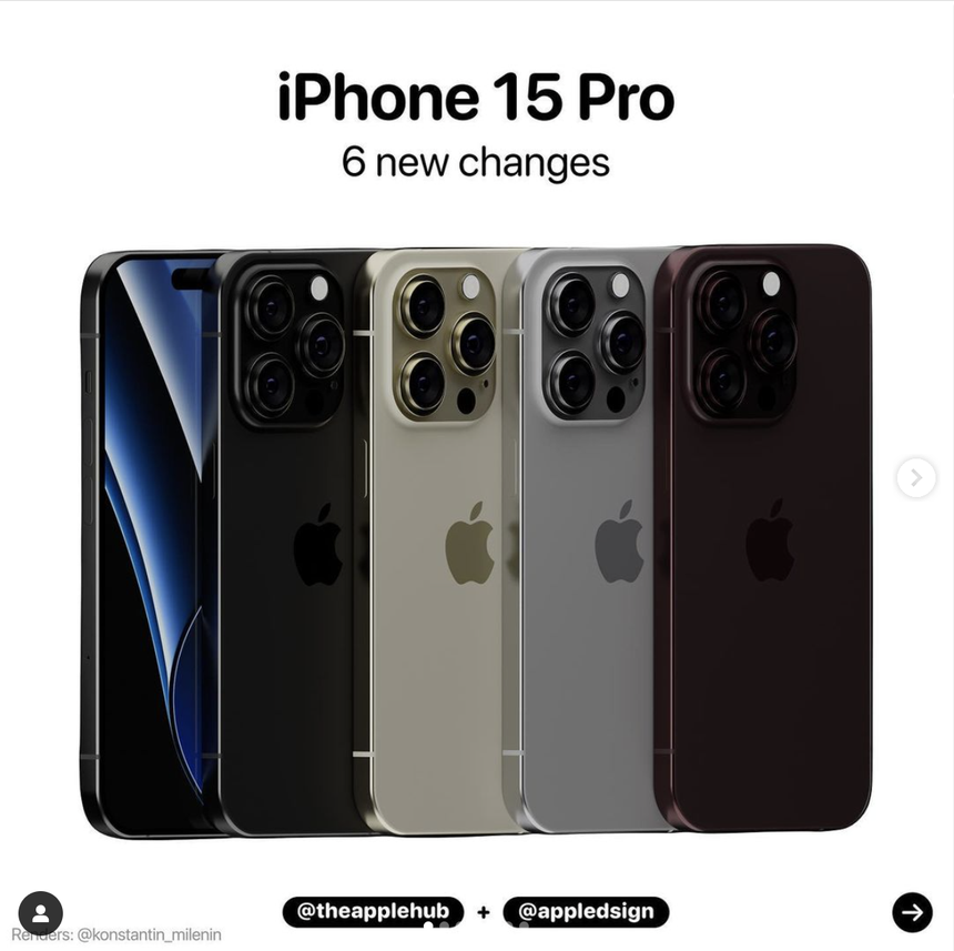 iPhone 15 Pro Max thì ra xịn thế này: Thiết kế "nổi bần bật" với nâng cấp chưa từng có, lại còn thêm màu đỏ siêu sang - Ảnh 1.
