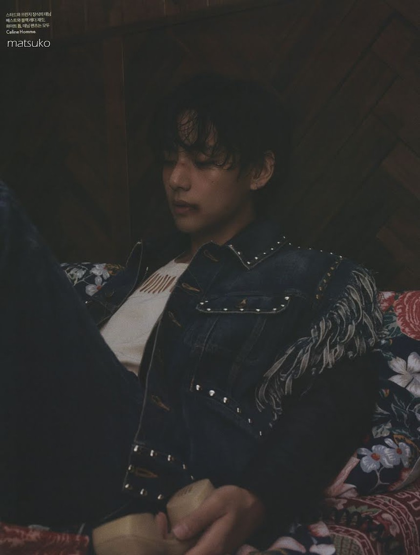 20+ bức ảnh tuyệt đẹp về buổi chụp hình siêu hấp dẫn của V BTS cho 'ELLE Korea'  - Ảnh 26.