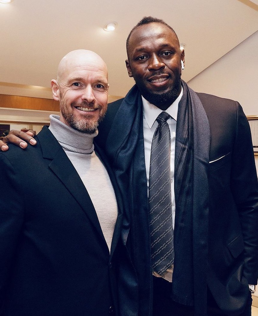 HLV Ten Hag được huyền thoại điền kinh cảm ơn vì đưa MU 'trở lại ngày vinh quang' - Ảnh 2.